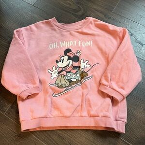 H&M Pink Minnie Mouse Kids Sweatshirt